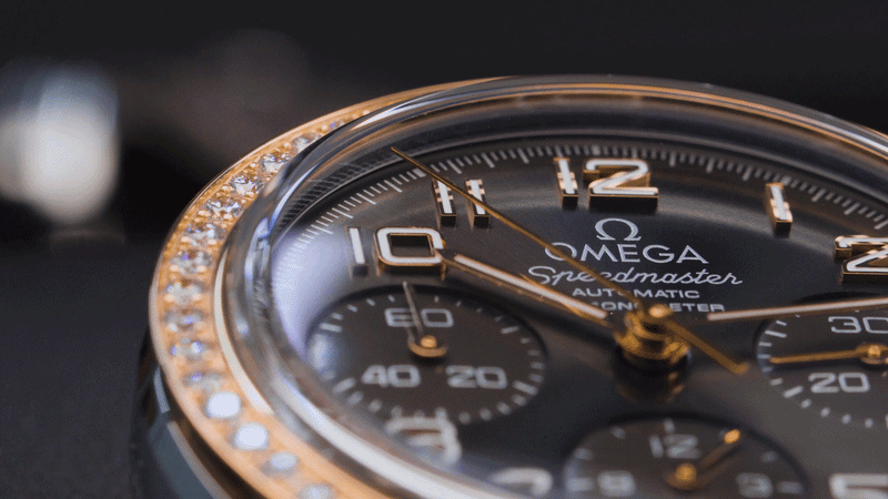 Piloto e relógio de luxo